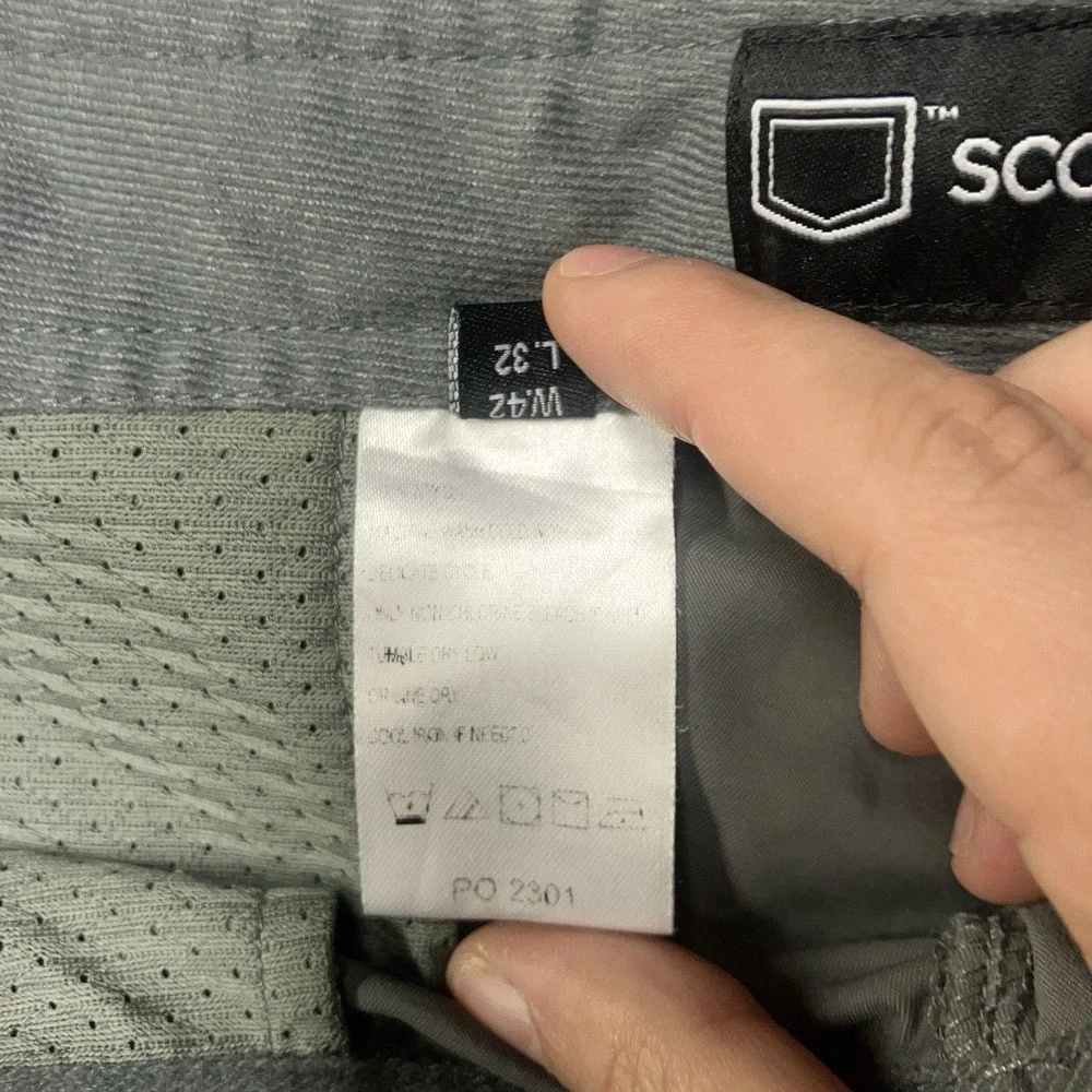 SCOTTeVEST Shorts Mens 42 Gray TEC 8 Pockets Nylon Outdoor Hiking Tactical